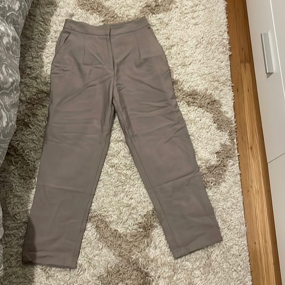 Leith taupe trousers